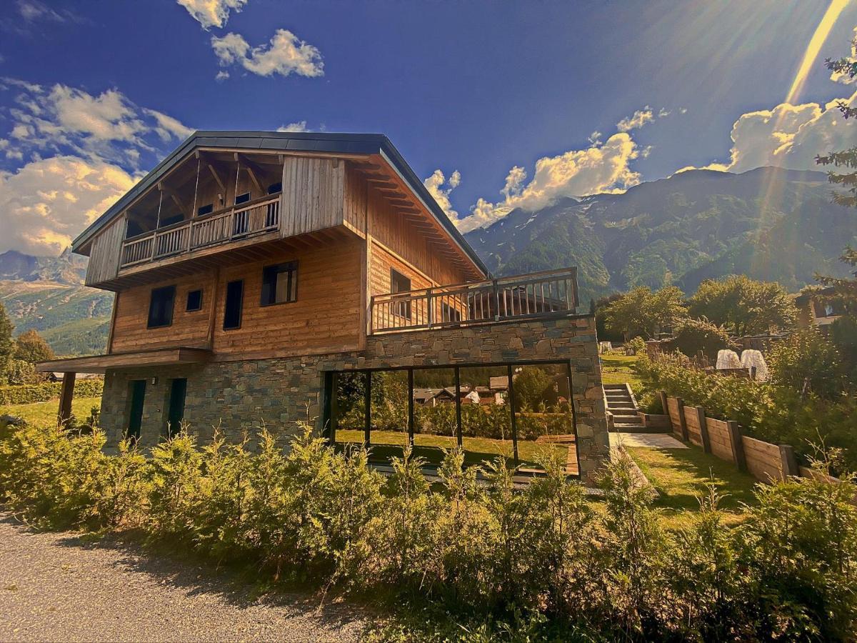 Chalet Amour Blanc Chamonix Les Houches Bagian luar foto