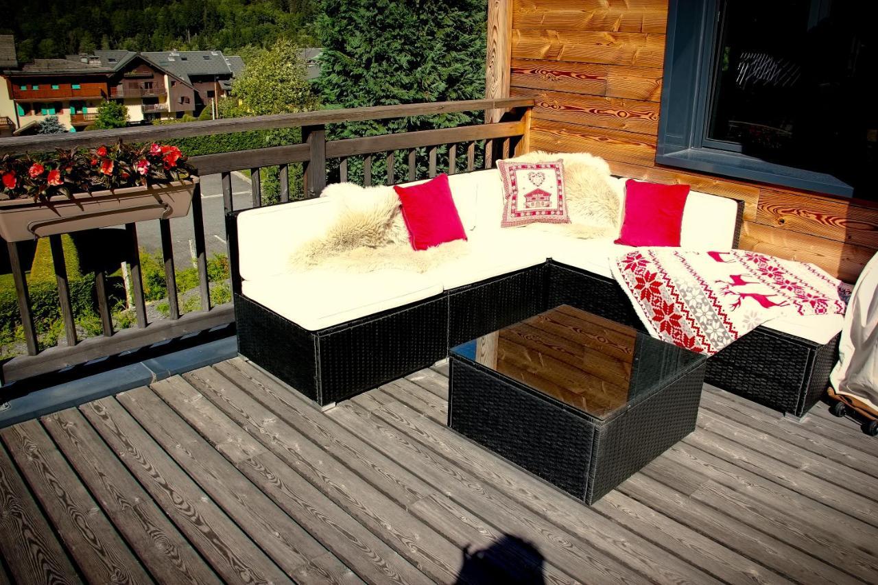 Chalet Amour Blanc Chamonix Les Houches Bagian luar foto